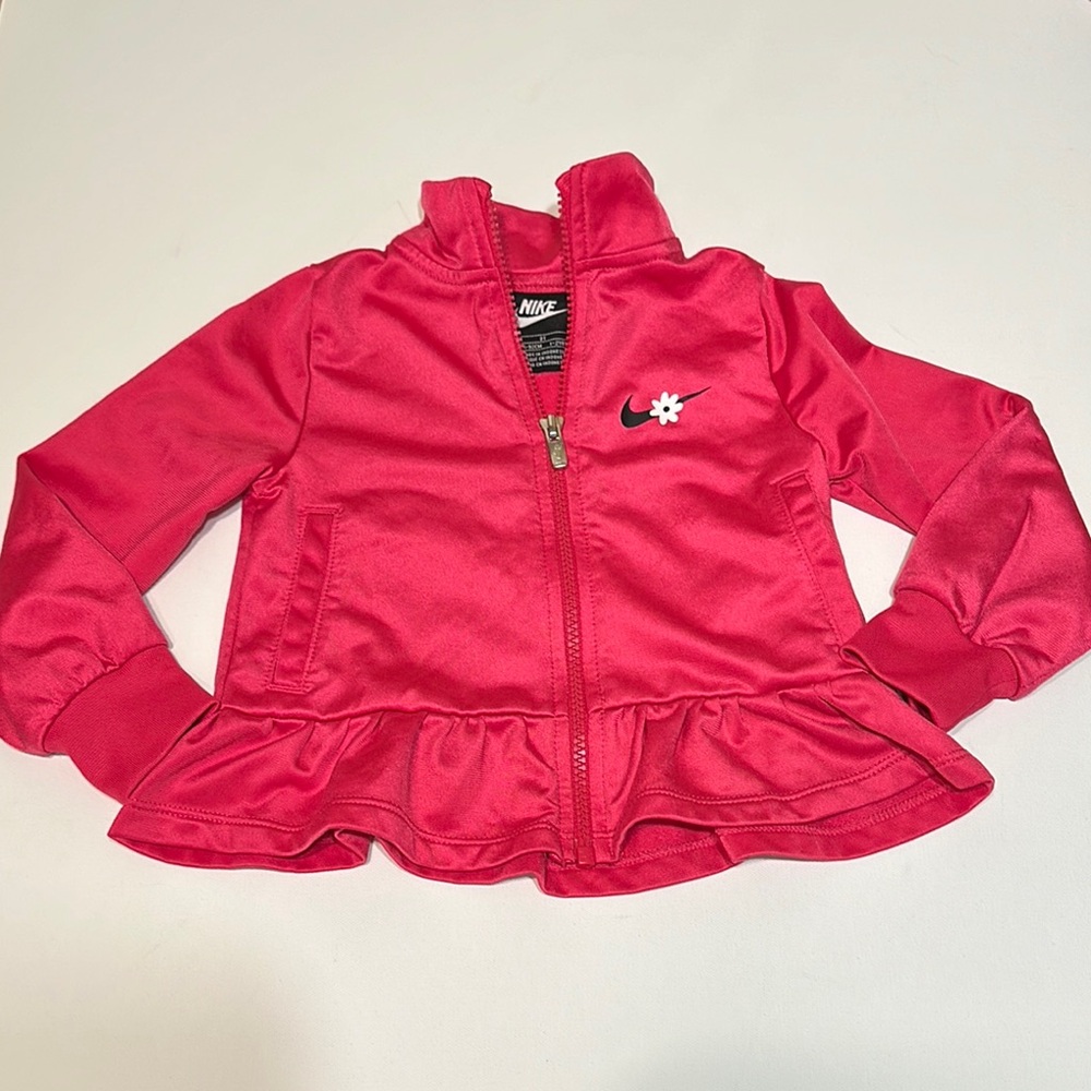 NIKE girls zip up